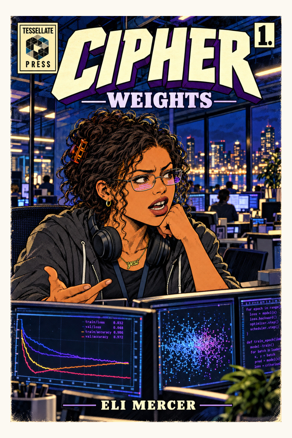 Cover of Cipher #1: Weights by Eli Mercer